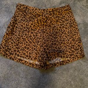 Target Leopard Shorts
